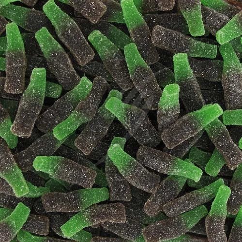 Dulceplus Bouteilles Cola Vert - Candibox