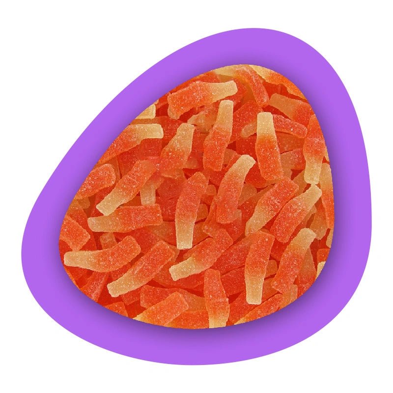 Dulceplus Bouteilles Orange - Candibox