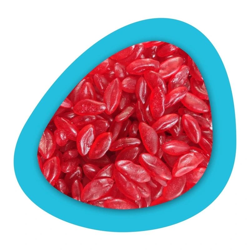 Dulceplus Mini Lèvres Lisses Rouges - Candibox