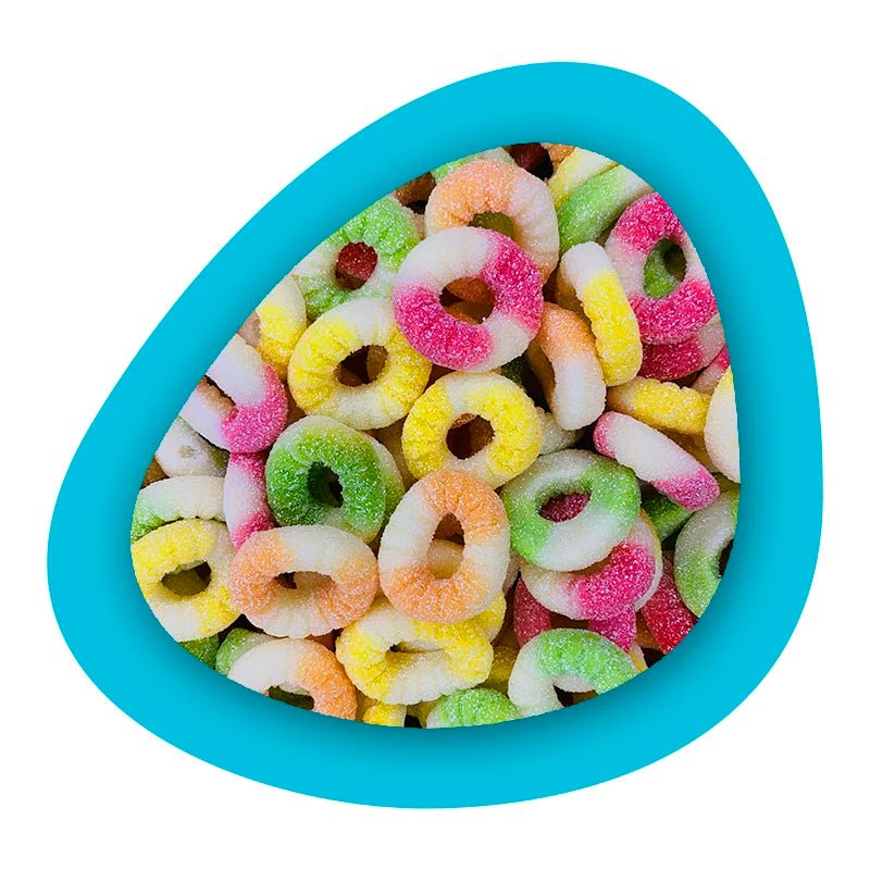 Lutti Anneaux Arlequin - Candibox