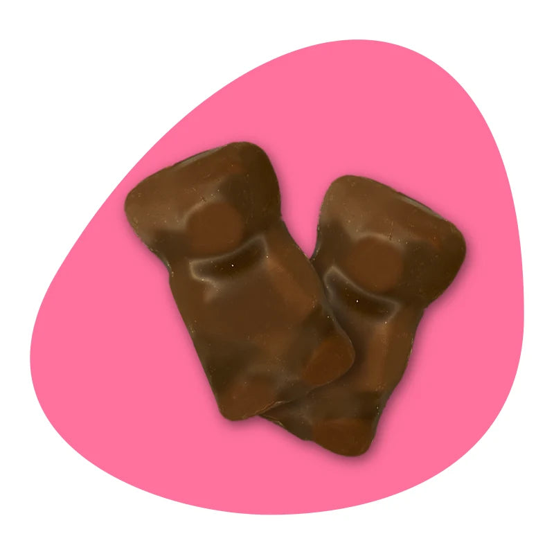 Ourson guimauve chocolat au lait XL