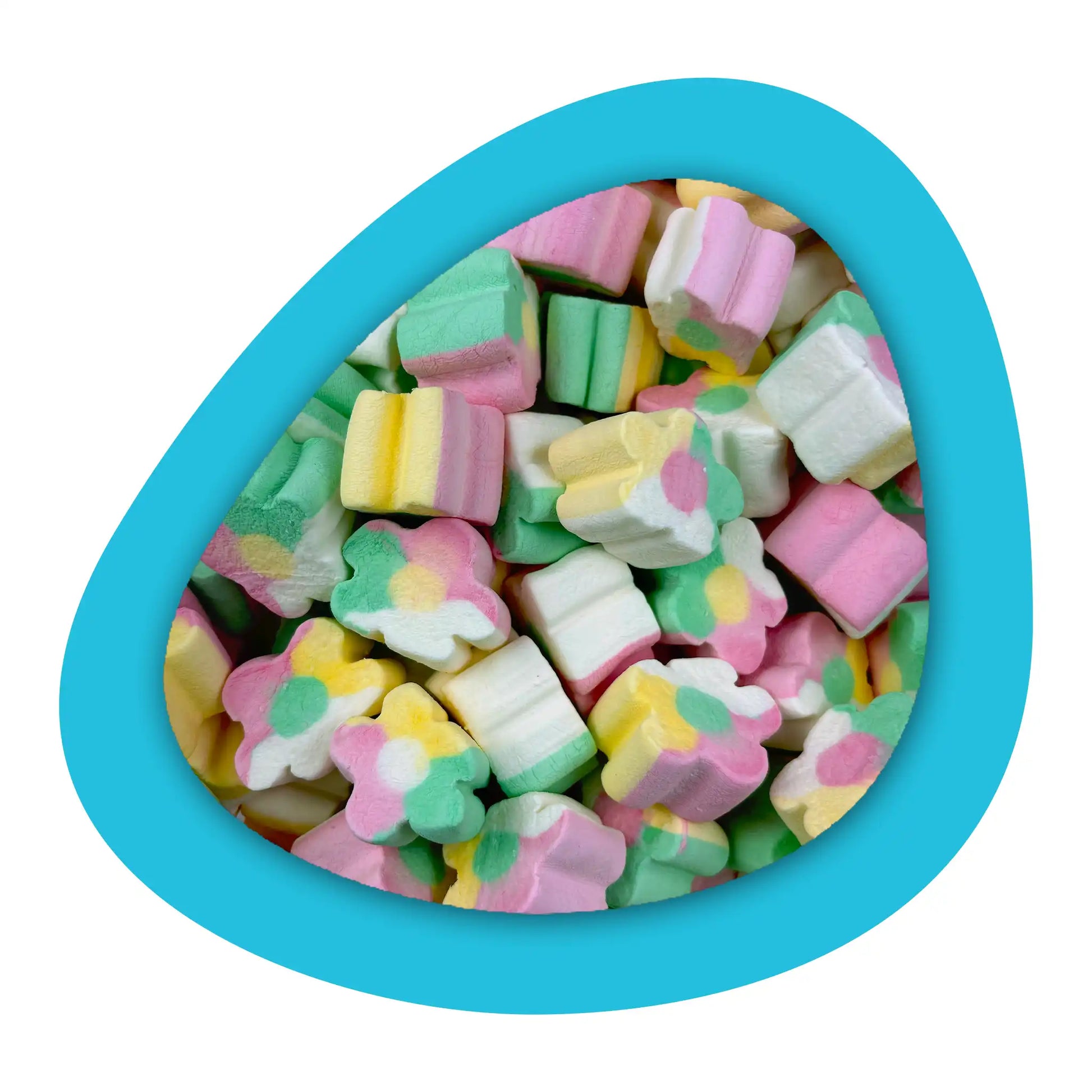 Bonbons en forme de fleurs Finitronc pour candy bar