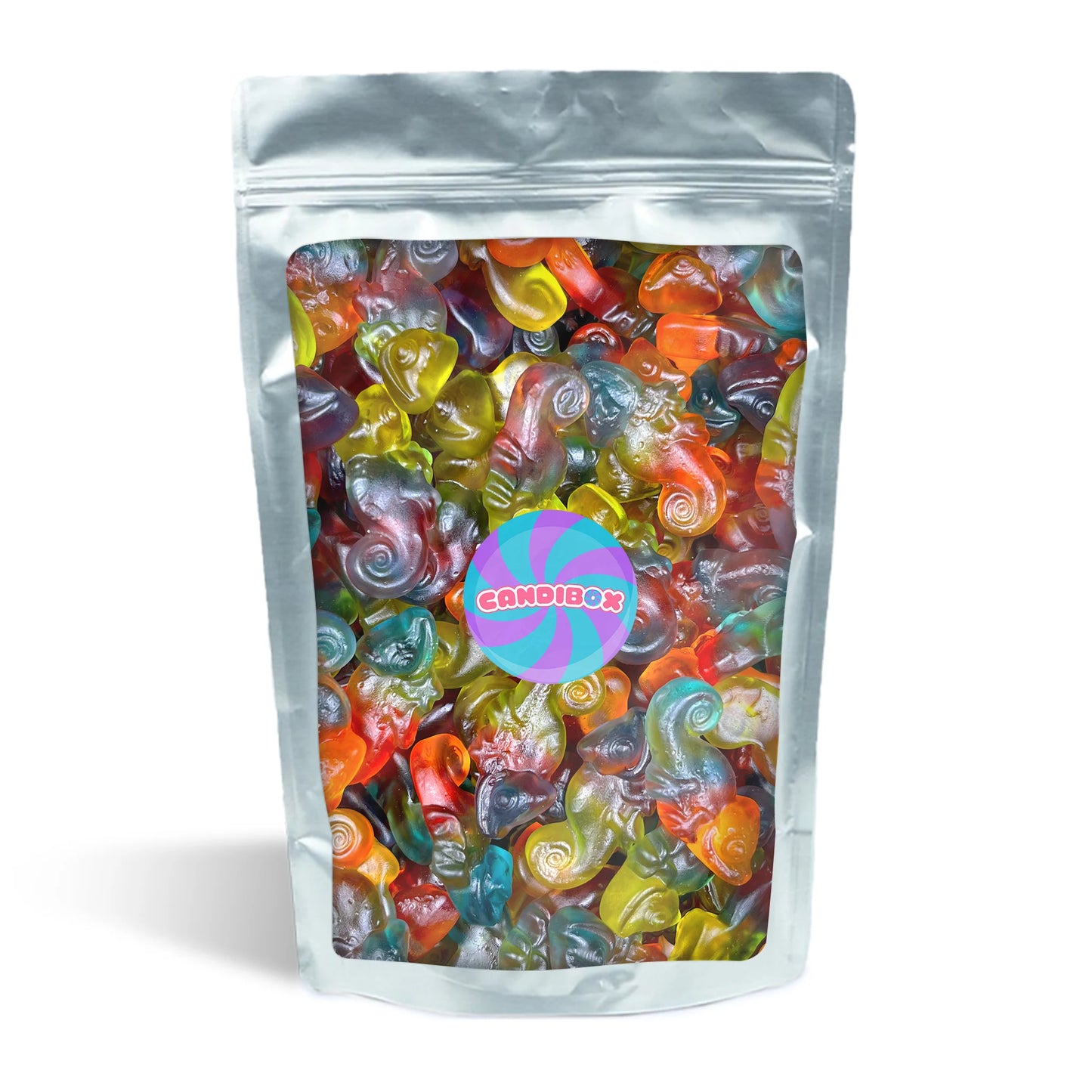 Visuel mix des caméléons bonbons haribo