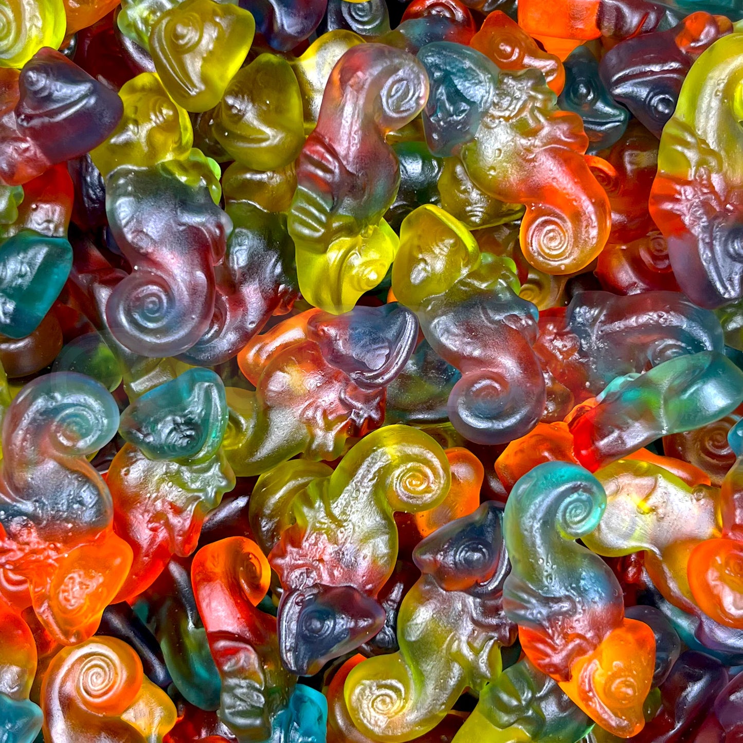 Bonbons gélifiés en forme de caméléon Haribo