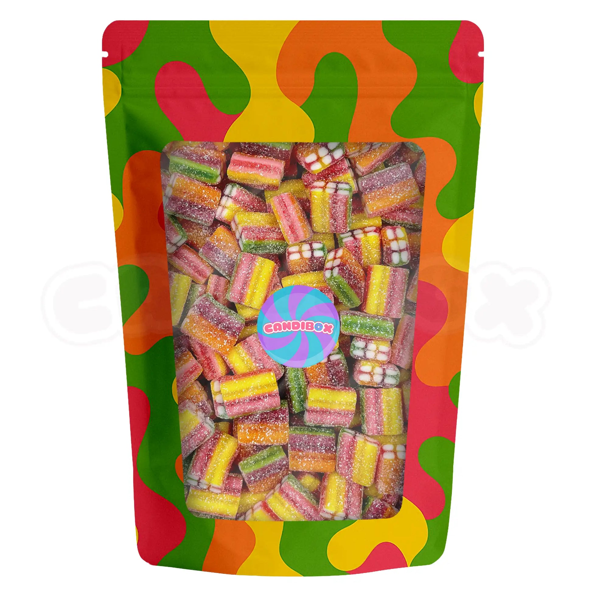 Bonbons gélifiés fruités à la texture moelleuse et acidulée