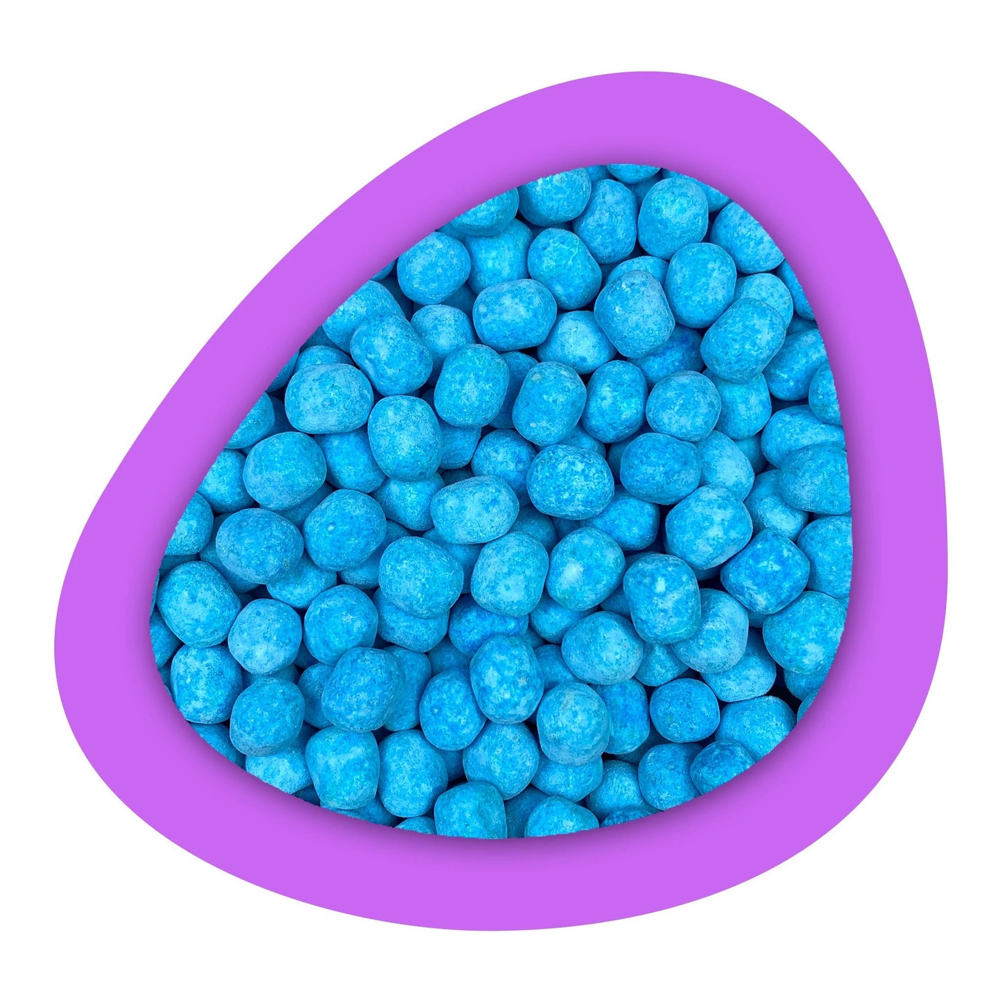 Boules acidulées framboise bleue Verquin (Cosmic Bool, Kysmache) – croquantes et fruitées en vrac