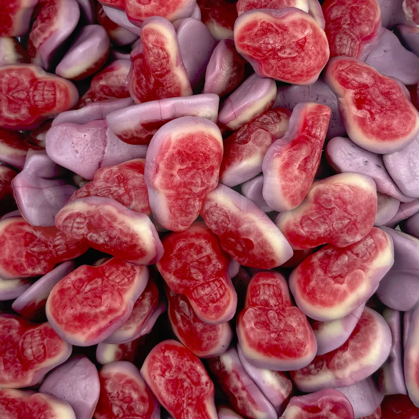 Bonbons Halloween tête de mort fraise