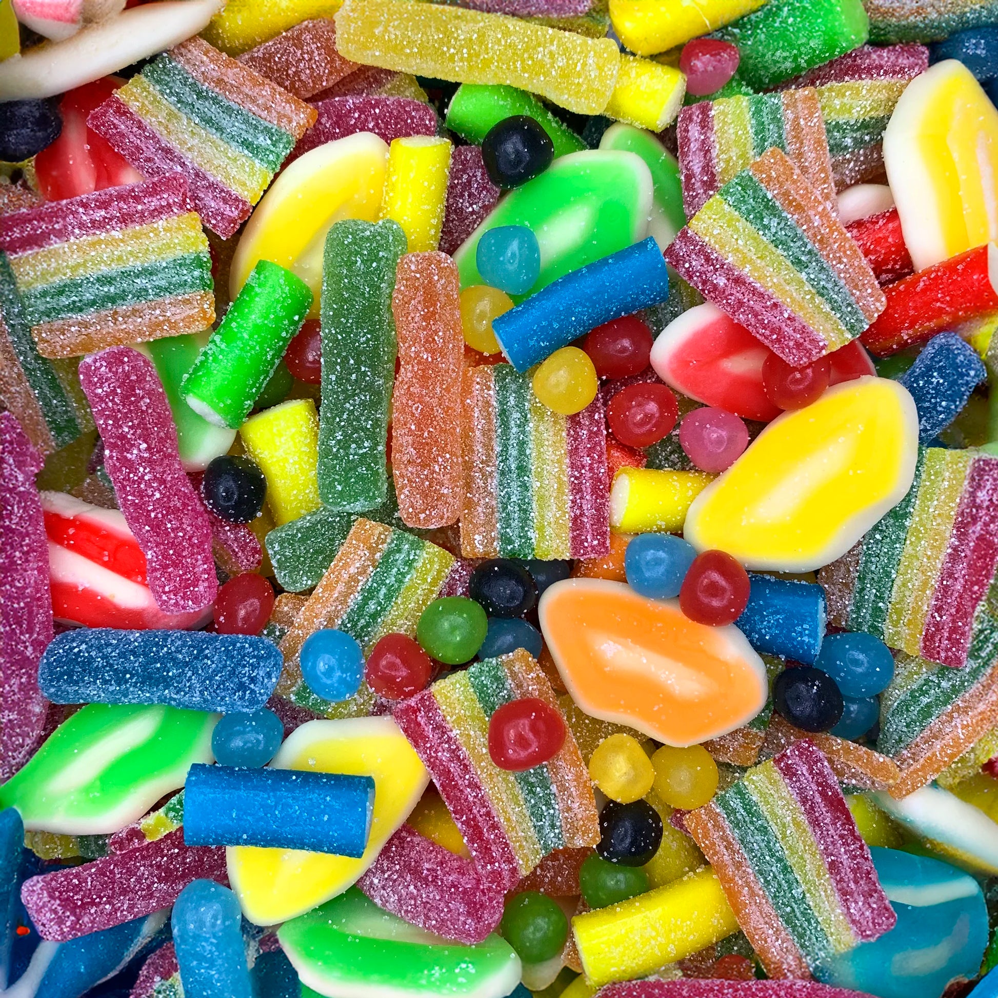 Mix Rainbow - Mix de Bonbons colorés Haribo et Dulceplus