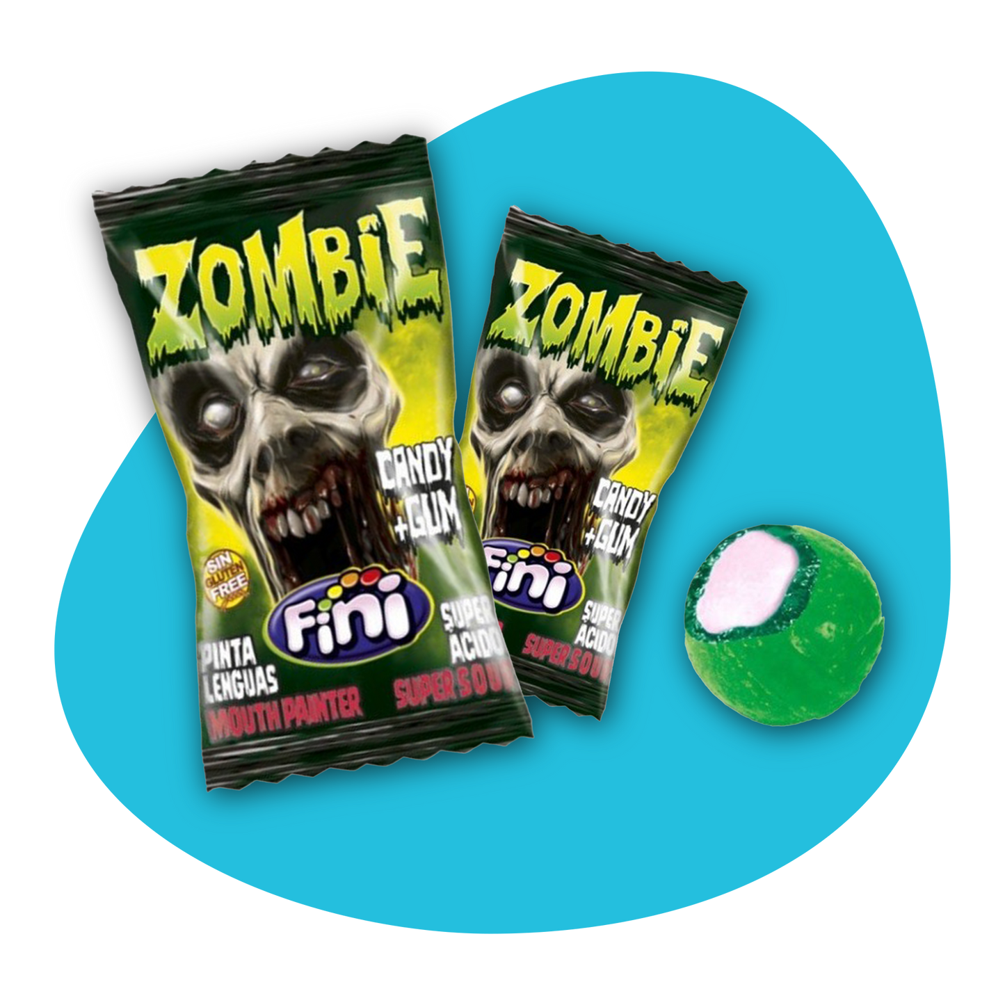 x2 Boules Zombie Gum