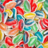 Bonbons lèvres multicolores acides Dulceplus en vrac