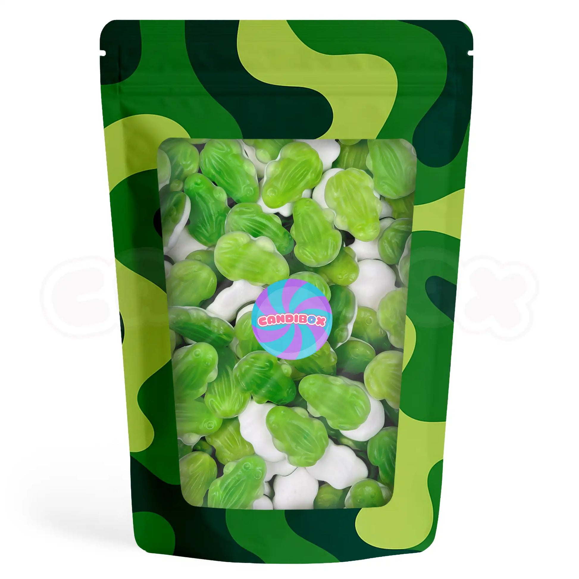 Grenouilles gélifiées moelleuses pour assortiment Picknmix