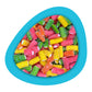 Bonbons acidulés arc-en-ciel pour candy bar ou décoration
