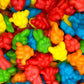 Bonbons fruités et colorés en forme de mains - Jake