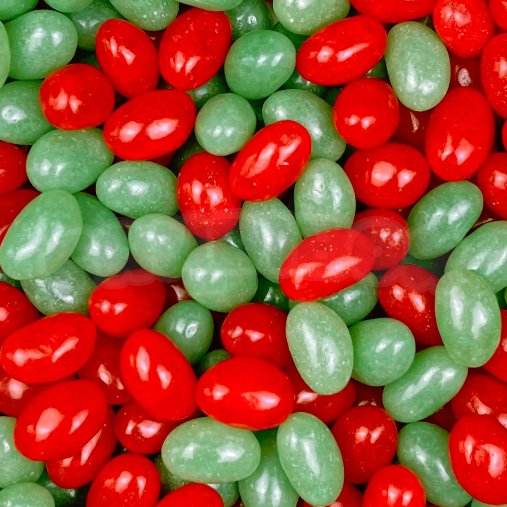 Gros plan de Jelly Beans DR Sour pastèque