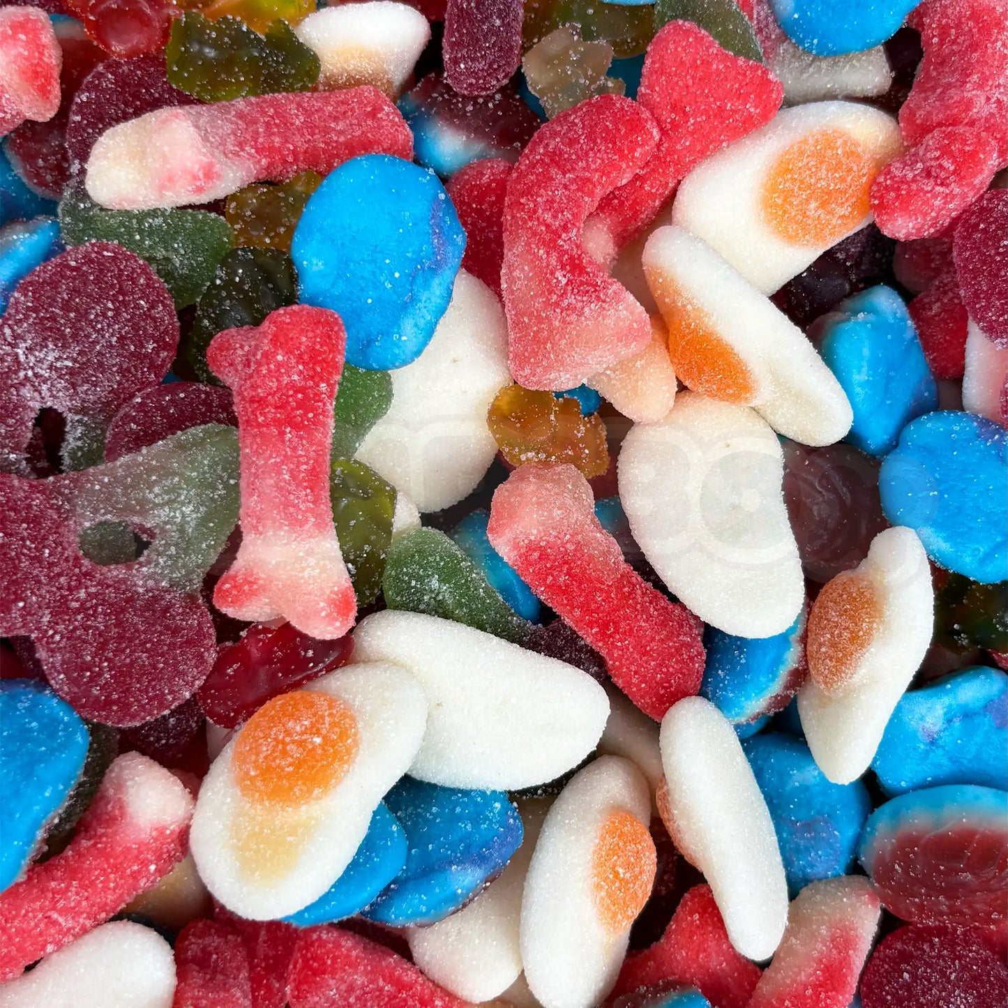 Bonbons gélifiés et acidulés du Mix Semaine 33 en vrac
