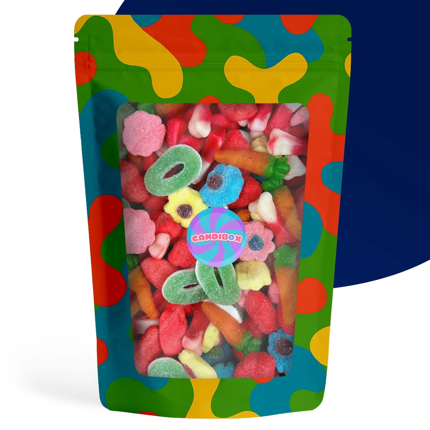 Sachet de bonbons colorés Semaine 35