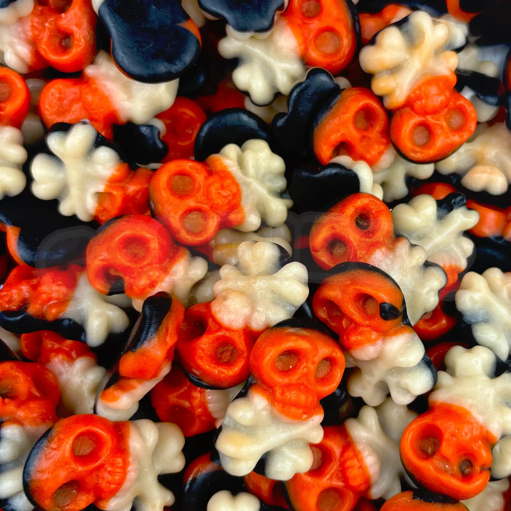 Bonbons en forme de crânes de pirate Vidal pour Halloween