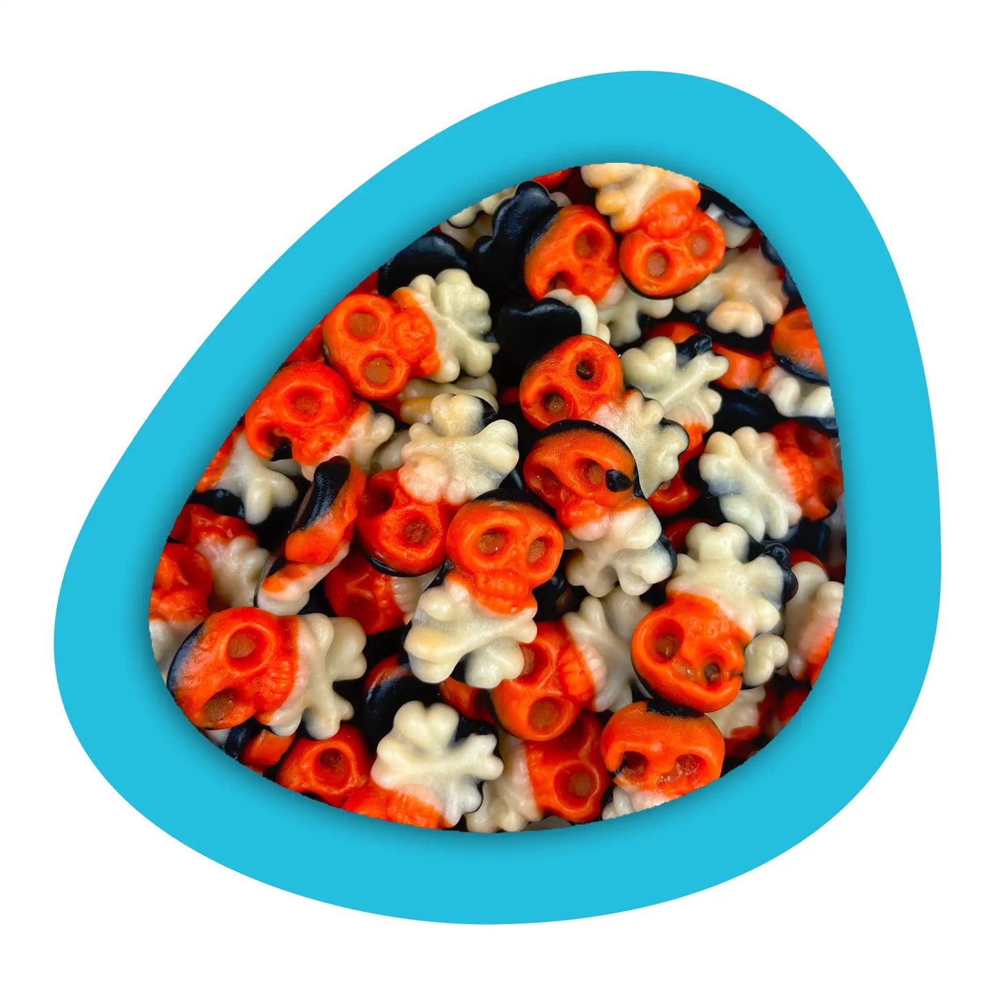 Crânes gélifiés Vidal parfaits pour candy bar Halloween