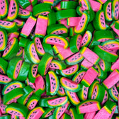Tranches de bonbons gélifiés à la pastèque Vidal en vrac